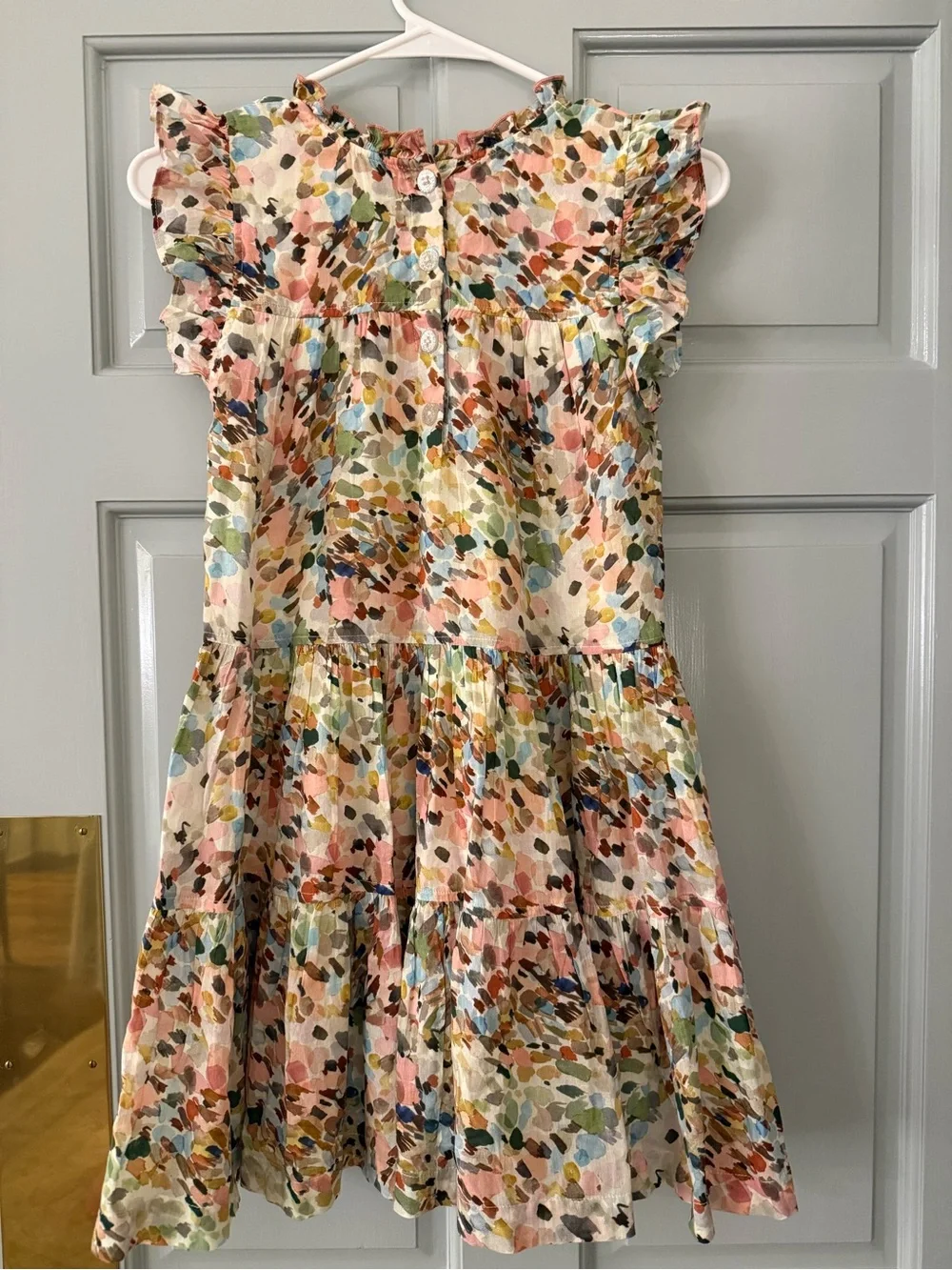Pink Chicken Kalani dress in watercolor brush size 10 beautiful!